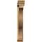Ekena Millwork Funston Traditional Rough Sawn Bracket w/ Offset Brace, Western Red Cedar, 6"W x 40"D x 40"H BKT0604X40X40FST01RWR - alternate 4
